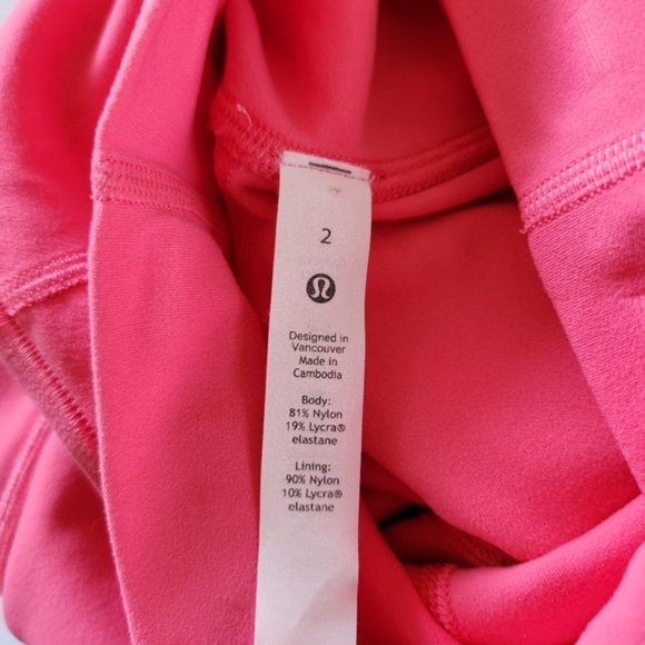 Lululemon Align 21” Guava Pink Crop Leggings - Picture 8 of 9